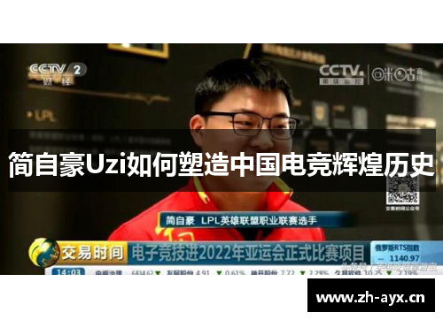 简自豪Uzi如何塑造中国电竞辉煌历史
