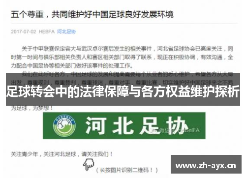 足球转会中的法律保障与各方权益维护探析