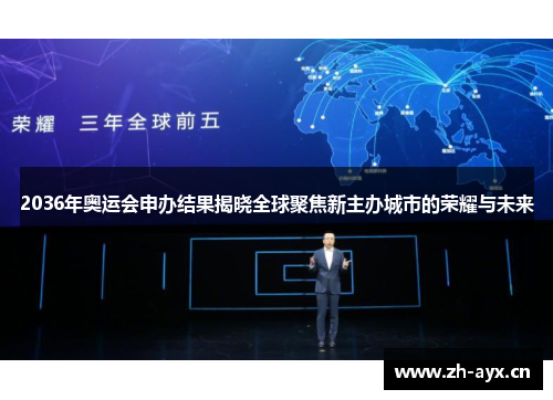 2036年奥运会申办结果揭晓全球聚焦新主办城市的荣耀与未来 2036年奥运会申办结果揭晓全球聚焦新主办城市的荣耀与未来